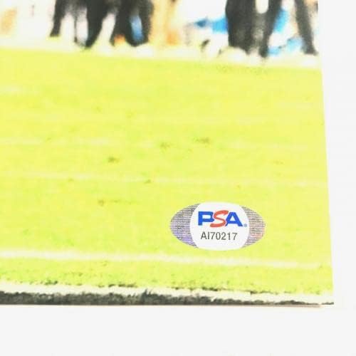 גרג אולסן חתם על 11x14 PSA/DNA קרולינה פנתרים עם חתימה - תמונות NFL עם חתימה