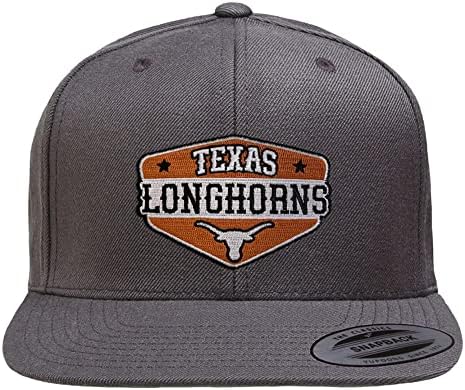 אוניברסיטת טקסס מורשה רשמית טקסס לונגהורנס תיקון פרימיום כובע סנאפבק
