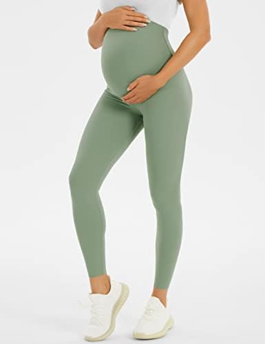 חותלות ליולדות לנשים בונוויגור על חותלות אימון בהריון בטן באורך מלא של מכנסי יוגה ללבוש בהריון