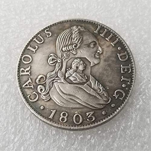 עותק קוקריט 1803 מטבע הממלכה הבריטית בריטניה בריטניה סילבר דולר סילבר פנס מטבע זהב מטבע מזכרת מטבע מזל
