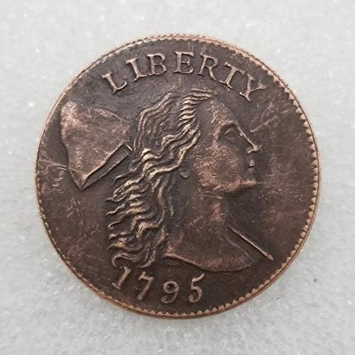 מלאכות מורגן אמריקאיות 1795 העתק מטבעות נדירים חברים אספני משפחה מעודנים ומשמעותיים
