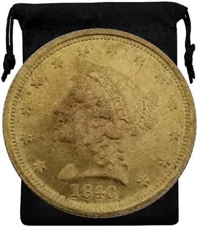 עותק קוקריט 1840-C ליברטי מורגן מטבע זהב 2 1/2 דולר- RECLLICA ארהב מטבע מזכר