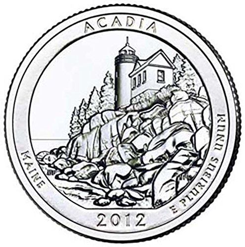 2012 S Clad Praid Acadia Maine הפארק הלאומי NP ברבע הרבע