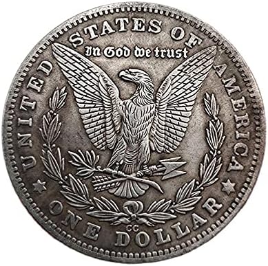 נדרש ארצות הברית 1881 אוסף מטבעות זיכרון זאב עם עור עזים של עיזים במזכרת בית מזכרת קישוט ביתי מתנה