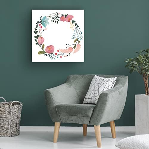 סימן מסחרי אמנות 'רומנטית' פרחים זרוע II 'אמנות קנבס מאת תיק תפוחים פראי 14x14