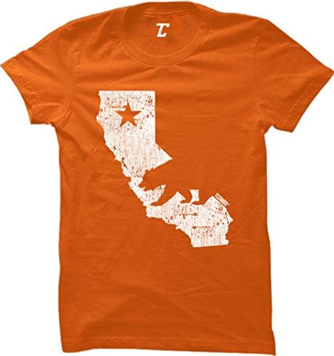 מפת המדינה בקליפורניה - חולצת טריקו לנשים קאלי דוב