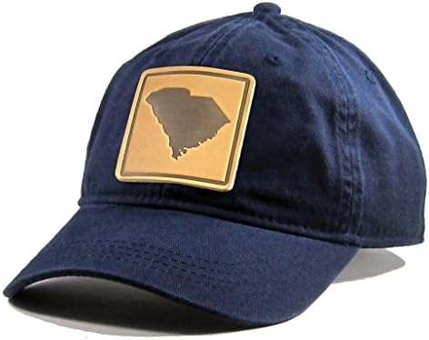 מולדת טיז גברים של דרום קרוליינה עור תיקון כותנה אריג כובע