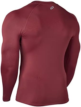 אהבה גברים של ארוך שרוול תרמית תחתוני חולצות לחות הפתילה בסיס שכבה תרמית בכושר רזה ספורט חולצות לגברים