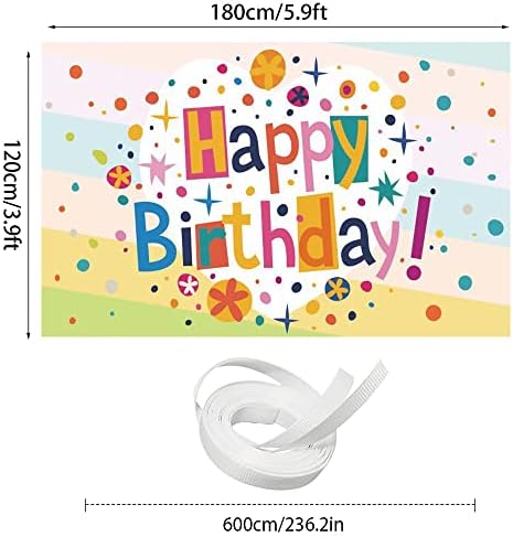 צבעוני נקודות שמח יום הולדת רקע מסיבת יום הולדת קישוטי אספקת לילדים יילוד צילום רקע עוגת שולחן באנר