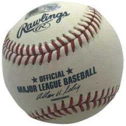 מייק טרוט חתום אוטומטי OML בייסבול 2014 AL MVP MLB - כדורי חתימה