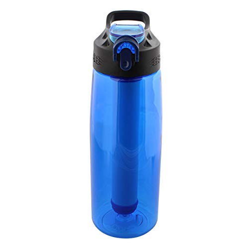 בקבוק פילטר מים SDS - סינון כחול מסנן בקבוק מים מסנן נסיעות לאביזר שתייה בטוחה קמפינג מטהר