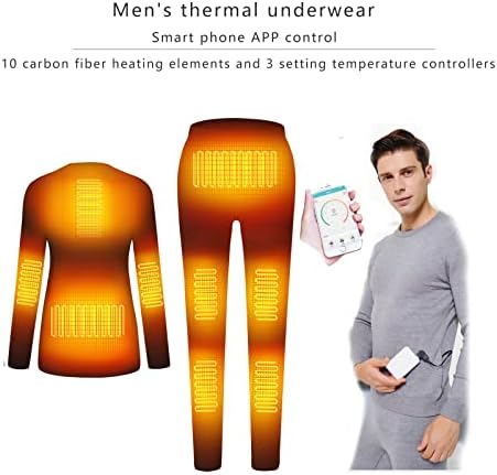 סוללה בורפיון מחומם תחתוני חום מחזיקי תרמית אפוד מחומם תרמית תחתוני גברים קל משקל וחם