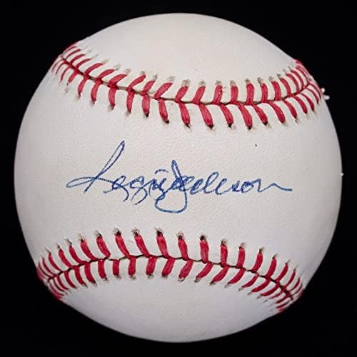 רג'י ג'קסון חתמה על חתימה בייסבול OAL JSA COA AC57113 - כדורי חתימה