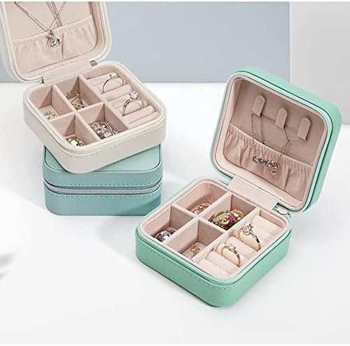 קופסת תכשיטים לנסיעות ג ' ינזונבאו-מתנות שושבינה, מתנות לחתונה, קופסת תכשיטים מותאמת אישית ניידת קטנה