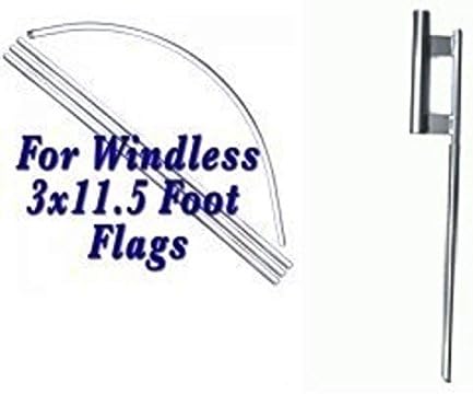 עתיקות ועתיקות שתי ערכות דגל נוצה של Swooper