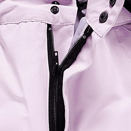 מכנסי שלג של שנגקסיני פורניר פורניר מכנסיים כפולים ושומרים על טלאים מעבים חמים עם סרבלים בכיס מטיילים