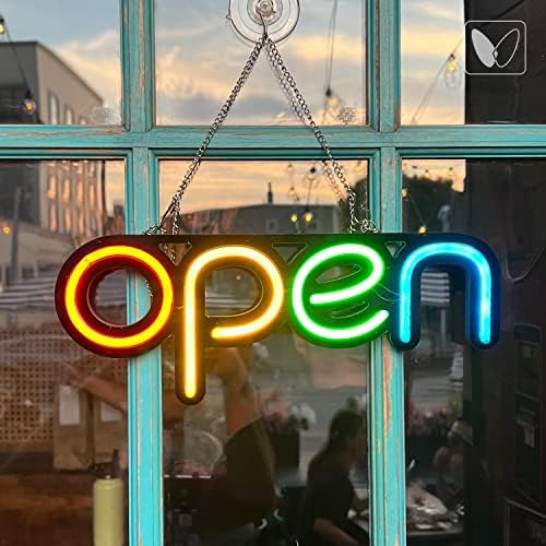 שלט פתוח של ניאון - ניאון שלטים פתוחים לבר, בית קפה, קמעונאות - LED שלטי פתוח לעסקים - שלט פתוח LED